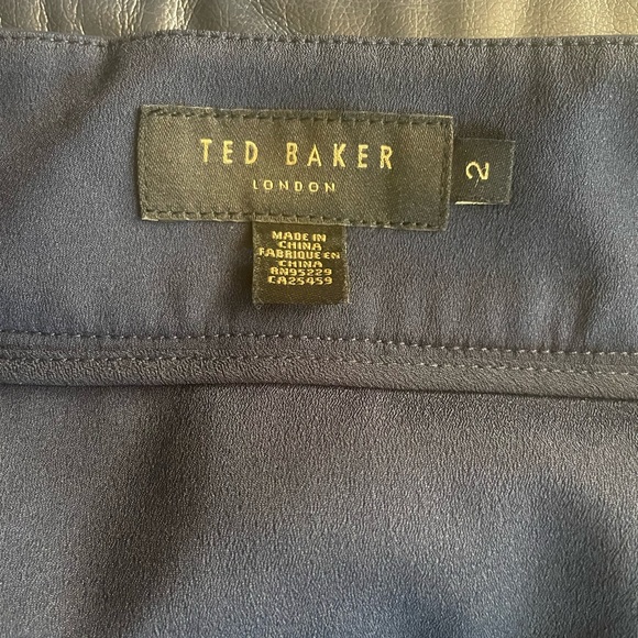 Ted Baker Elii Faux Leather Wrap Skirt - Picture 6 of 11